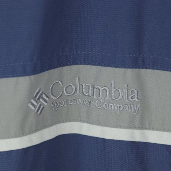 Columbia Men's XXL Blue & Gray Full Zip Interchange Shell Performance Jacket - Picture 6 of 12